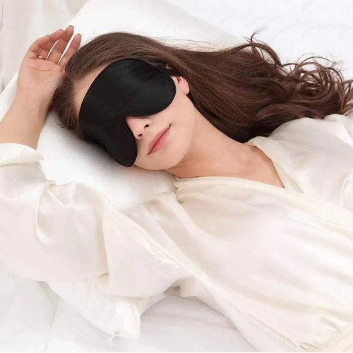 Alaska bear silk sleep mask - silk,